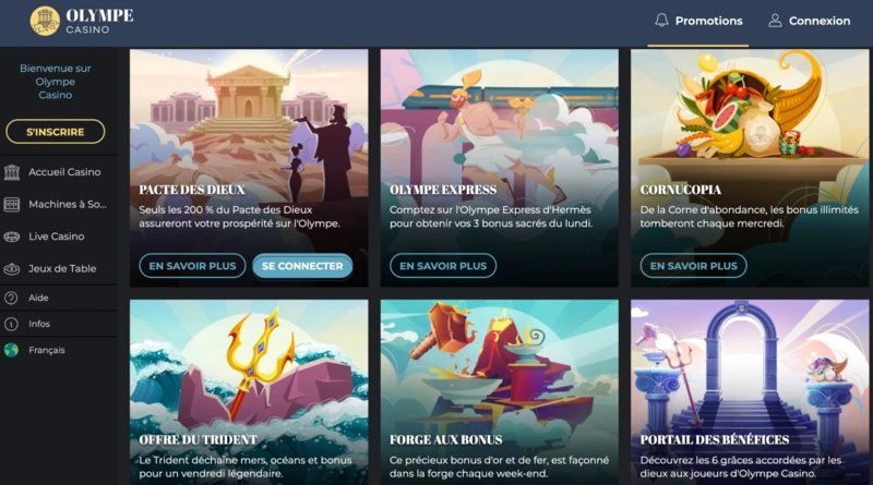Image: Découvrez les avantages du Casino Olympe : un nouveau paradis des jeux en ligne Image: Découvrez les avantages du Casino Olympe : un nouveau paradis des jeux en ligne